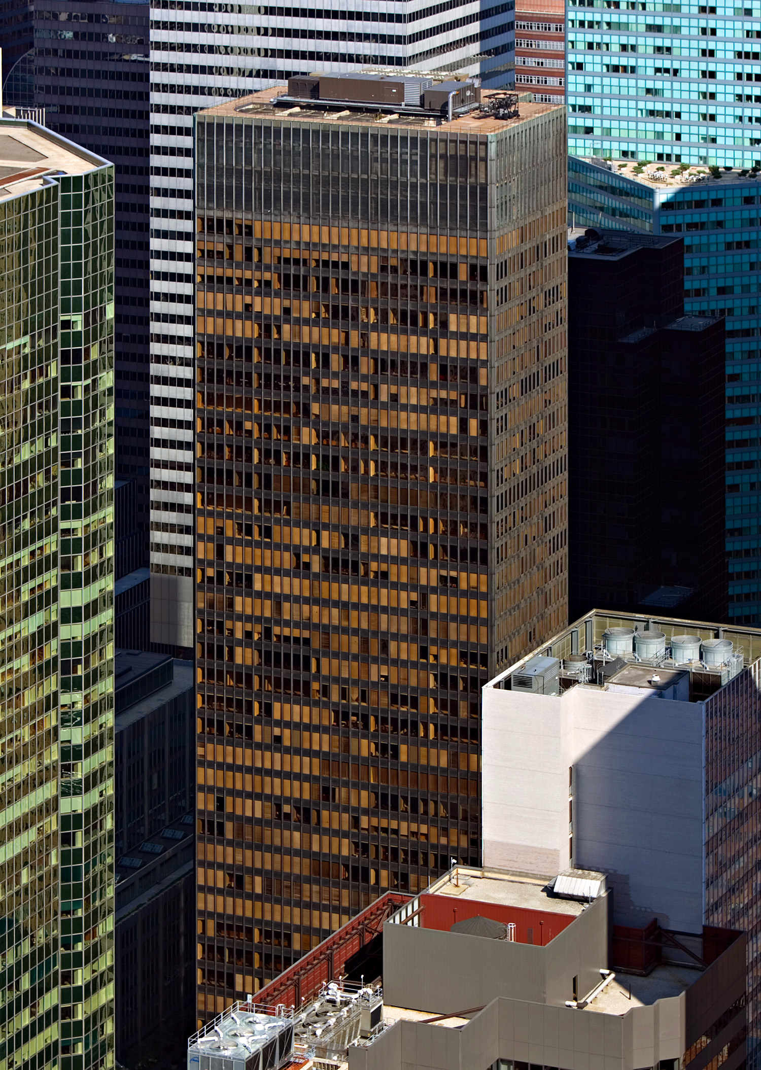 Seagram Building - View from Top of the Rock 