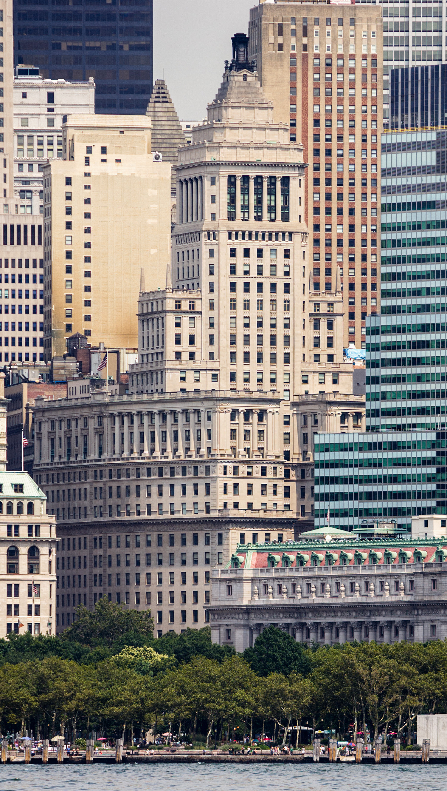 Standard Oil Building - View from Circle Line Boat Tour 
