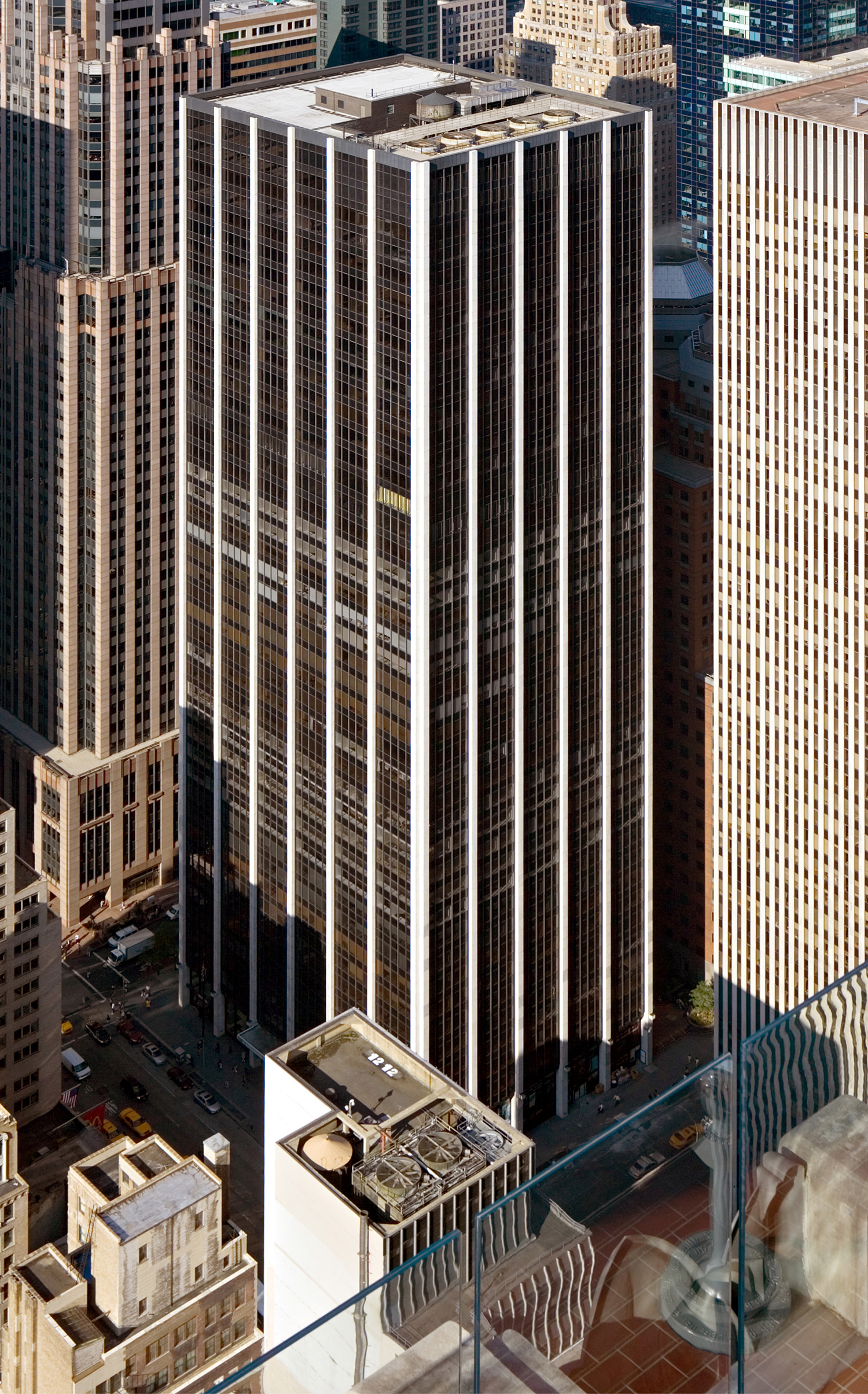 Stevens Tower - View from Top of the Rock 