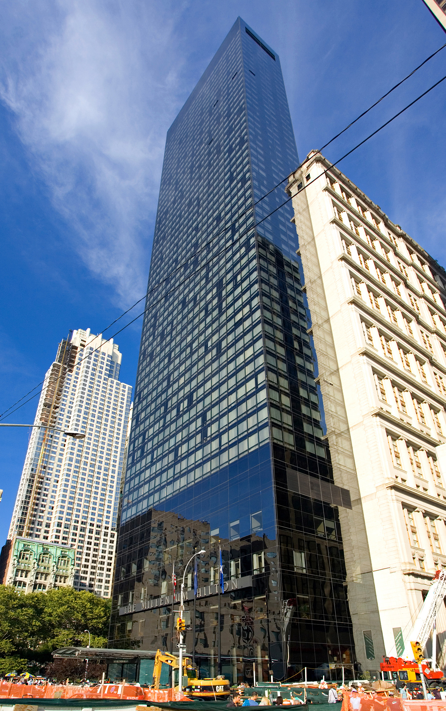 The Millenium Hilton - View from the west 