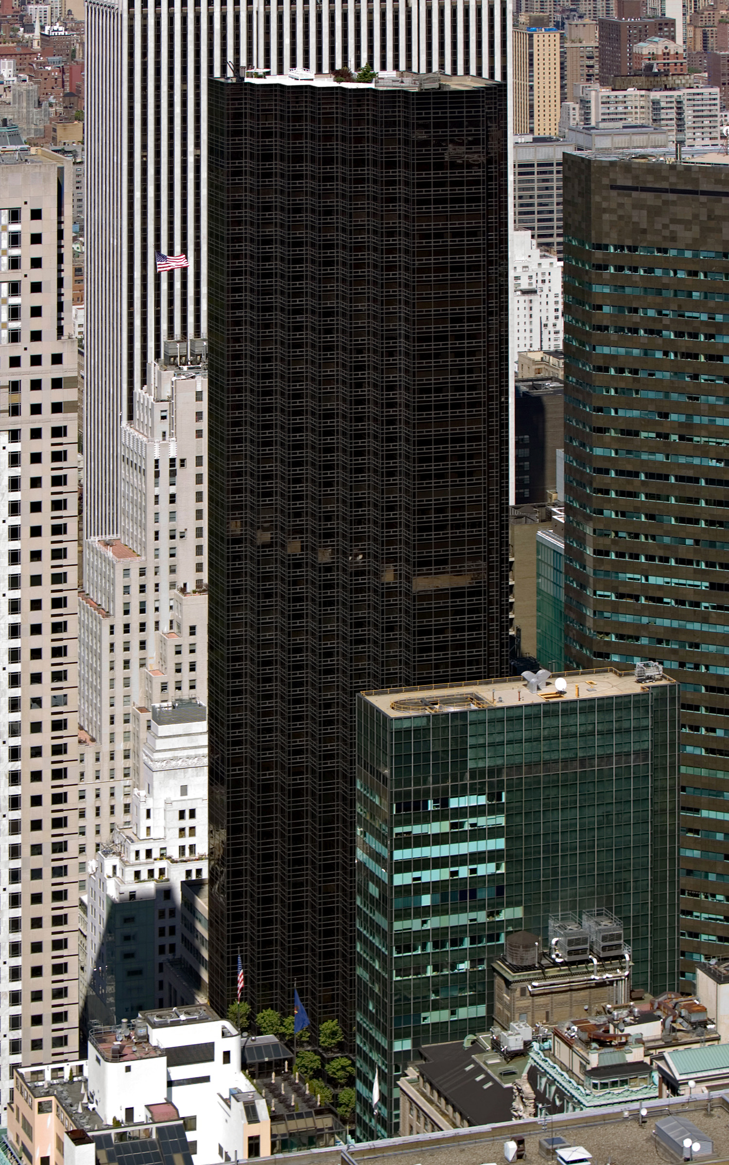 Trump Tower - View from Top of the Rock 