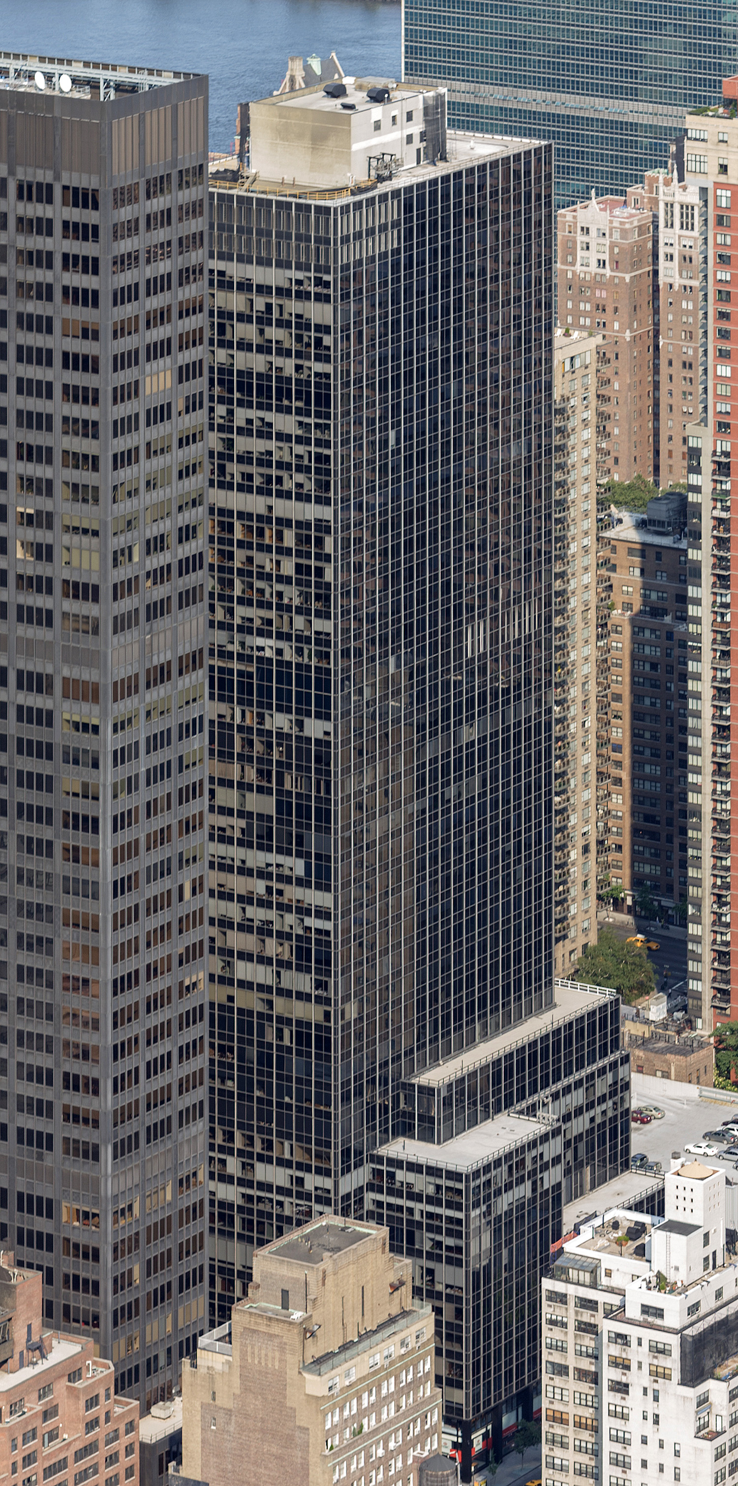 Unysys Building - View from Empire State Building 