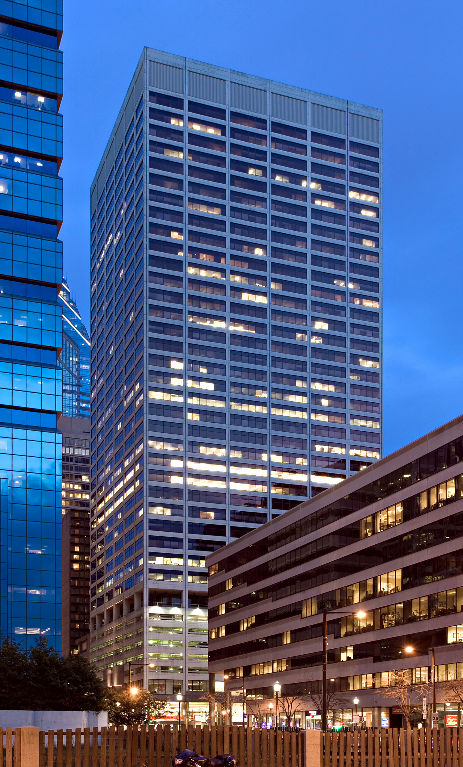 1818 Market Street - Night view from North 20th Street 