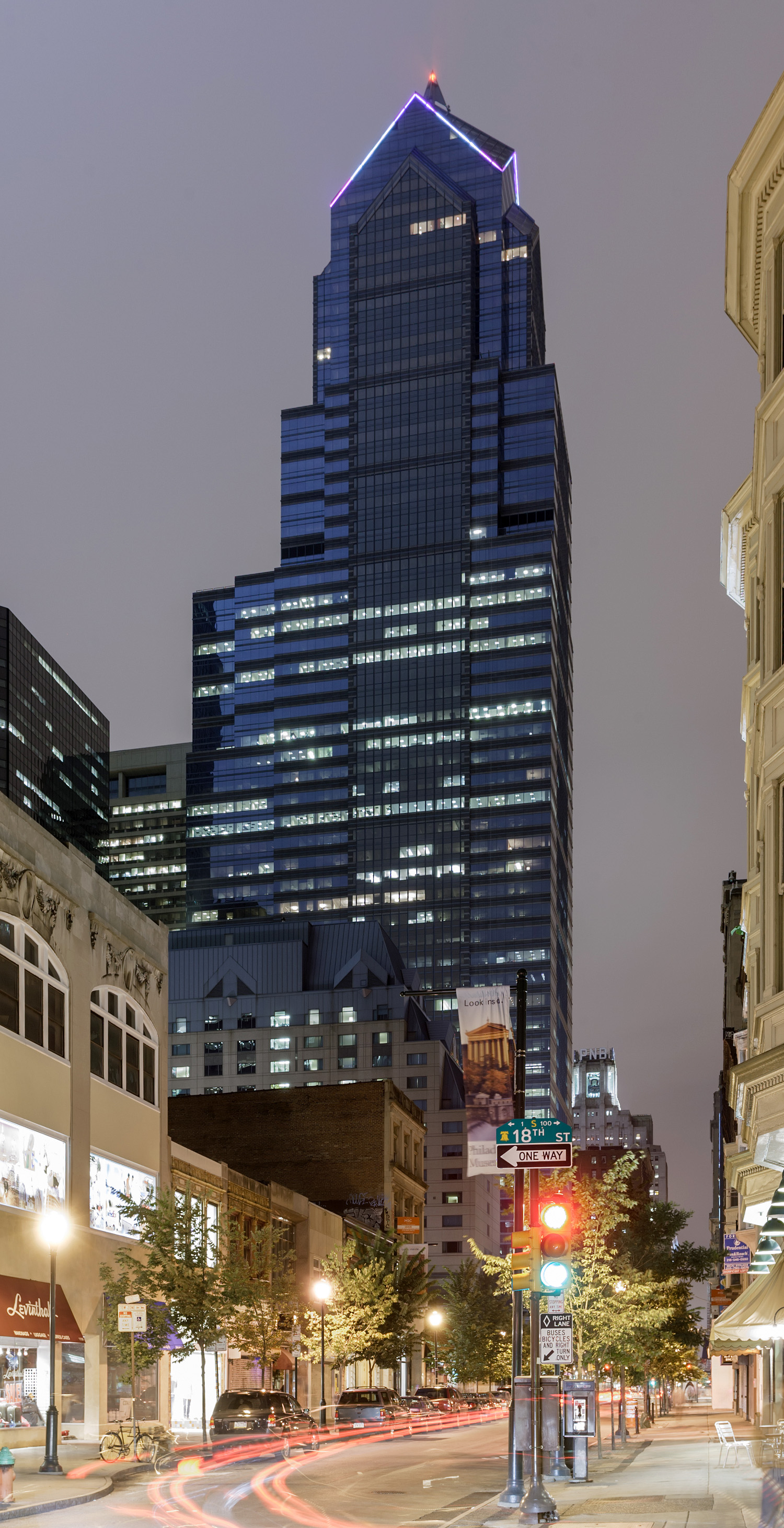 Two Liberty Place - View from the south 